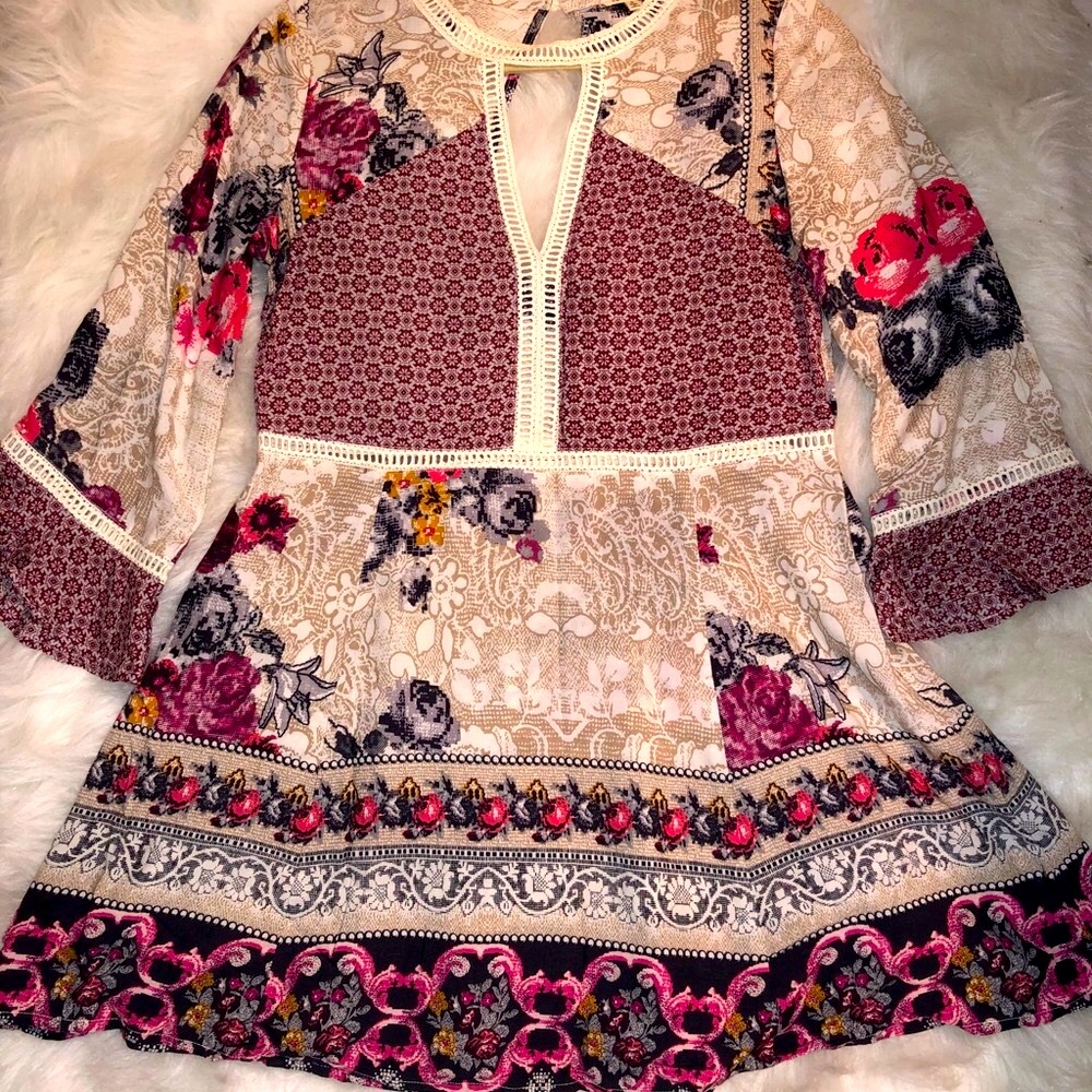 Floral Boho Dress